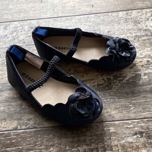 Girls Old Navy Blue Dress Shoes Size 6